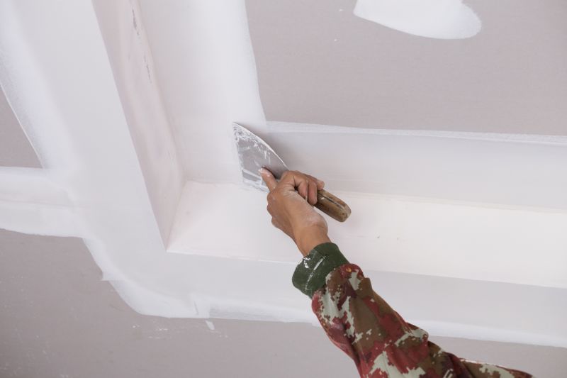 Products For Spackle Ceiling Repairs in use