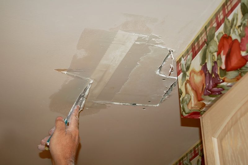 Spackle Ceiling Repair