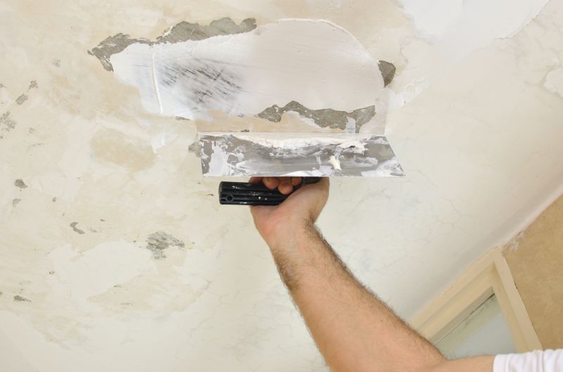 Spackle Ceiling Repair