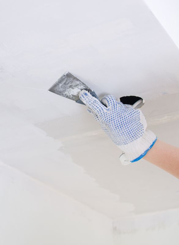 Spackle Ceiling Repair